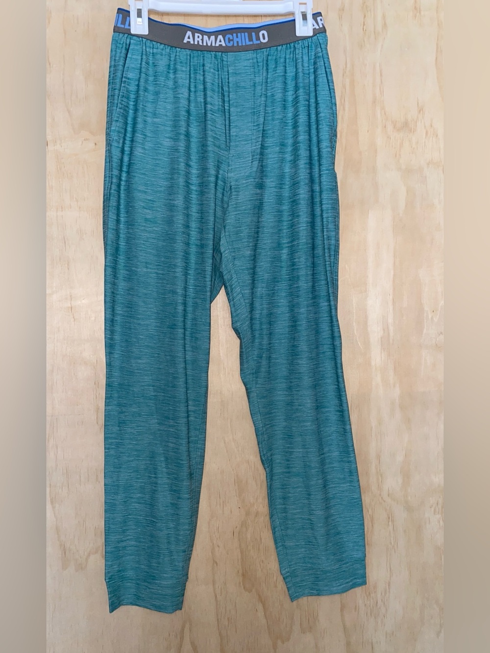 Duluth Trading Co Teal Marled ARMAChillo Joggers